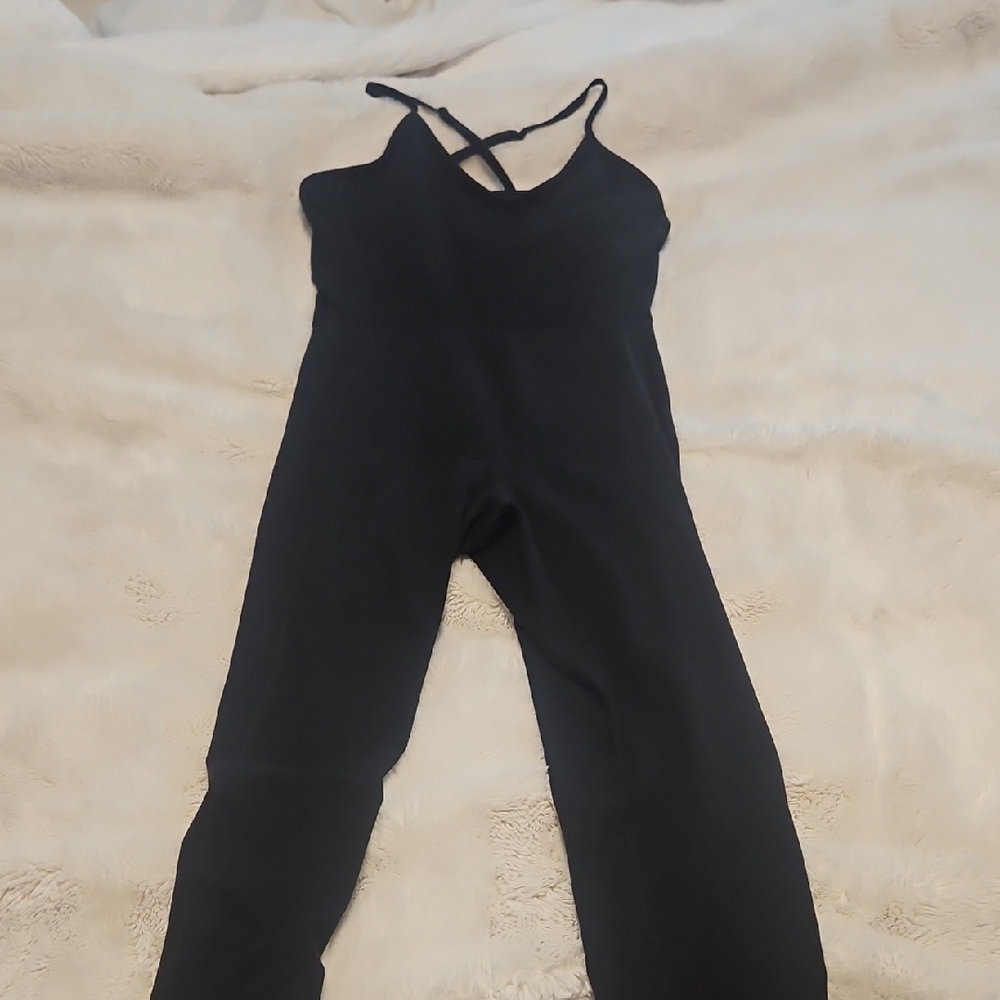 Black Strappy Jumpsuit